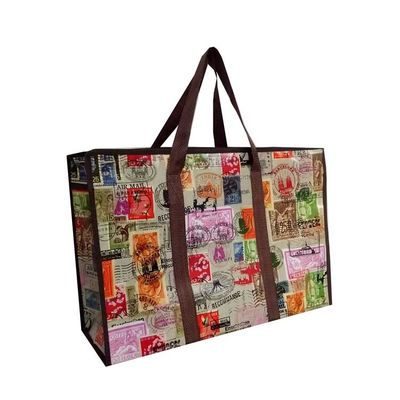 Qualität  CMYK 180g Non Woven Shopping Bag Custom Non Woven Bags For Shopping With Folding Handle usine