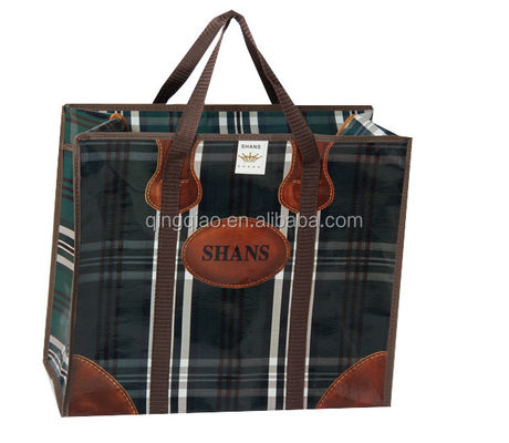 Qualität  hot  sell   pp woven  colorful  shopping  bag  lamination usine
