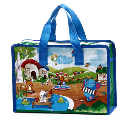 Anpassung Werbung Recycling-Tote-Tasche Pp Nicht-gewebte Plastik-Tasche