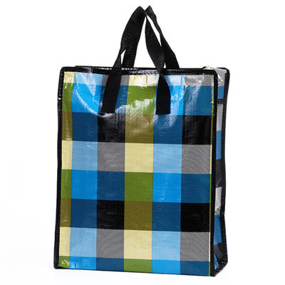 Personalisierte wasserdichte, laminierte Gewebe-Tote-Taschen mit starken Gewebe-Griffe