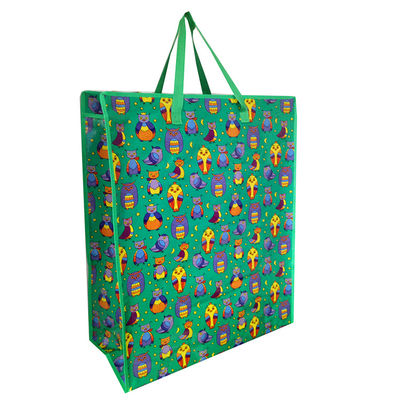 speziell für Werbezwecke gewebte Polypropylen-Taschen mit Griff