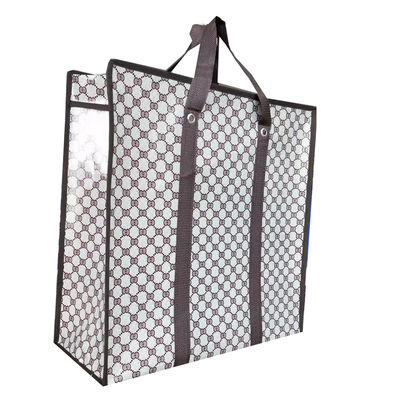 Wiederverwendbare, umweltfreundliche, leere Leinwand, Baumwoll-Tote, Lebensmittel-Einkaufstüten mit individuell gedrucktem Logo