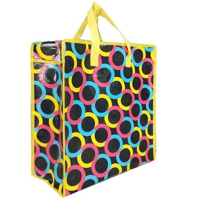 Mode neues Design PP-Einkaufsschlauchbeutel Paket großer Shopper Gewebter Materialbeutel