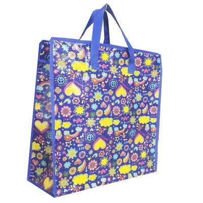 Mode neues Design PP-Einkaufsschlauchbeutel Paket großer Shopper Gewebter Materialbeutel