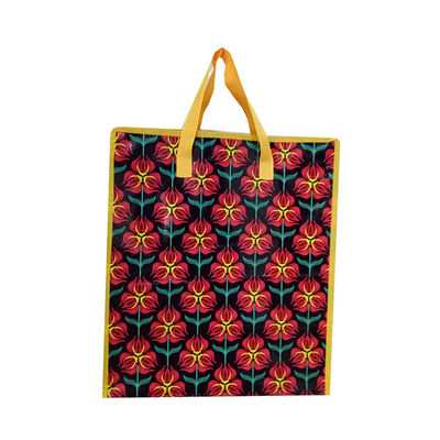 Lebensmittelwaren Gewebte Shopper Nichtgewebte Poly-Taschen Lamination Gewebte wiederverwendbare Einkaufstüte