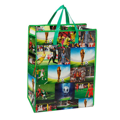 Brasilien Design PP Gewebte Tasche / pp Gewebte Einkaufstasche mit Reißverschluss/yiwu günstiger pp Gewebte Einkaufstasche