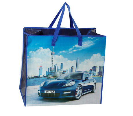 Umweltschutz-Polypropylen gewebter Shopper-Tasche/umweltfreundlicher Druckdruck