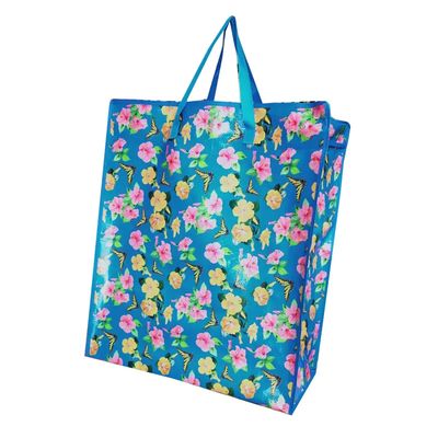 Pp Gewebte Tasche Druck Gewebte Taschen mit Knopfverschluss