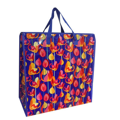 Verschiedene Farben Recycling-Einkaufstüten mit individuellem Druck und individuellem Logo