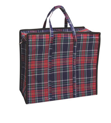 Anpassungsfähige Unisex-Shopping-Tote-Tasche mit Reißverschluss