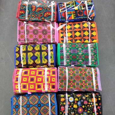Doppelgriffe Shopping-Taschen mit Zipper / Knopfverschluss