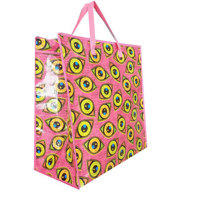 Personalisierte Logo PP Gewebte Taschen für wiederverwendbare und umweltfreundliche