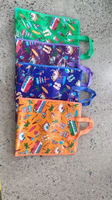 Verschiedene Größen Personalisierte recycelte Einkaufstaschen aus umweltfreundlichen Materialien