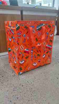 Custom PP Gewebte Einkaufstüten mit umweltfreundlichem Tintendruck